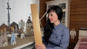 Интерьерные домики, ангелы из натурального дерева в стиле Дрифтвуд.