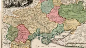 Карта Украины, 18 век