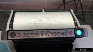 Обзор TEFAL Optigrill + XL GC722D Свинина на гриле