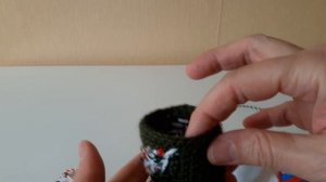 Новогодняя игрушка - барабан с палочками .