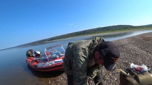 На двух Соларах по р.Енисей (р.Кутукас) ч.2