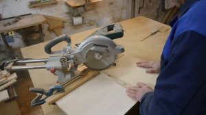 Нетипичная работа торцовочной пилы. Часть 2. Unusual work of a miter saw. Part 2.