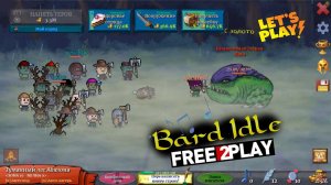 Bard Idle auto battle (Free to Play) Steam game 2022