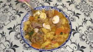 Быстрый суп с говяжьим фаршем, Яйцо сюрпризом, ужин для всех