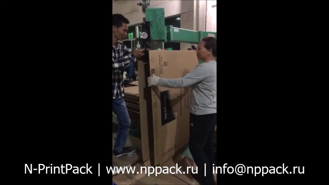 Полуавтоматическая машина для сшивания гофрокоробов скобами Chuanfeng DS-1700