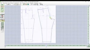 Импорт швейной выкройки в программу ДК9, для последующего вязания.
