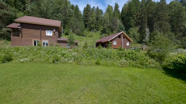 Полет на дроне внутри дома! FPV OneShot. Как необычно снять недвижимость. Оз.Телецкое. Горный Алтай