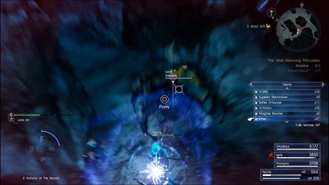 Final Fantasy XV: Royal Edition | The Web-Weaving Princess — Ariadne Battle смотреть онлайн