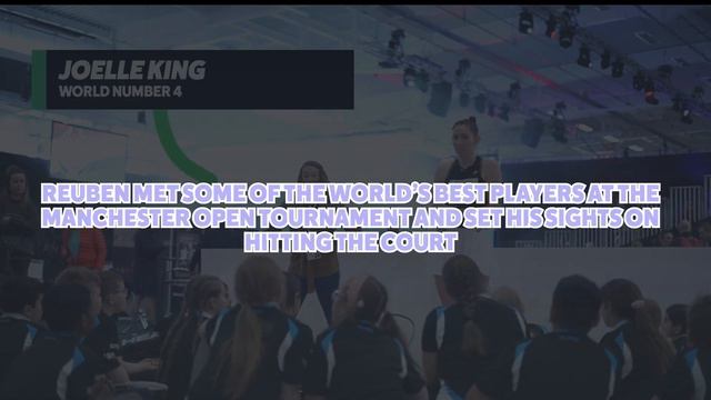 Meet Reuben - Combining opportunity to play squash with the PSA World Tour | PSA Foundation