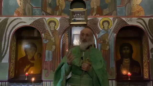 Собор Архистратига Михаила и бесплотных сил. Проповедь архимандрита Вениамина . смотреть онлайн