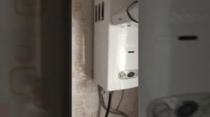 Газовая колонка на даче!!!