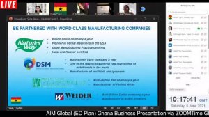 🔴 AIM Global (ED Plan) Ghana Business Presentation via ZOOMTime GHANA | June 5, Saturday @ 10AM