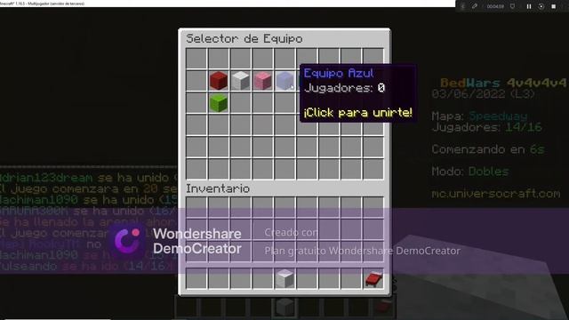 primer video(minecraft bed wars 1.16.5) смотреть онлайн