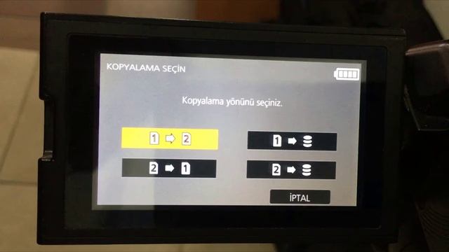 Panasonic MDH3 Kamera Harddiske Flash Belleğe Görüntü Kopyalama смотреть онлайн