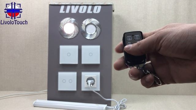 Настройка маленького пульта livolo (VL-RMT-02) смотреть онлайн