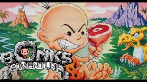 Приключения Бонка денди прохождение Bonk's Adventure longplay NES Amiga Game boy