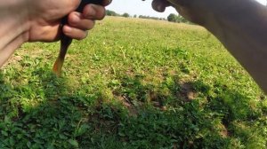 #029 #Мормышинг Микро речка Поймал налима!!!