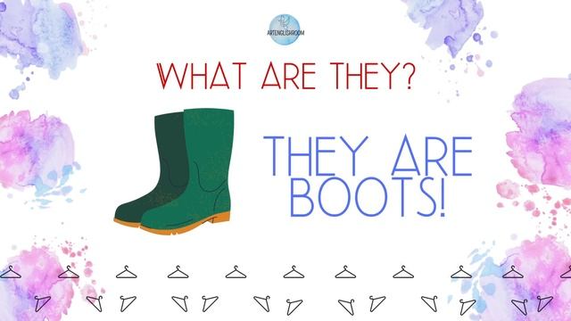 ?Prendas de ropa en inglés /?English clothes vocabulary /?Clothes guessing game for kids смотреть онлайн