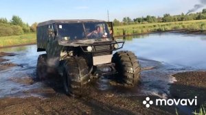 Вездеход кайман 4/4 маленький тест