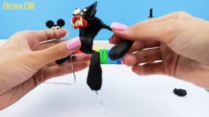 История и Лепка Килли Вилли, страшная версия Хагги Вагги. Poppy Playtime из пластилина | Лепка ОК