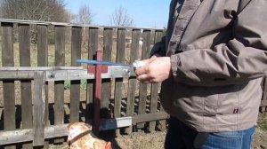 Шашка Таннеровка ( 606 грамм).Тестирование. Автор Мастер "ИЗ". 12.04.2019.