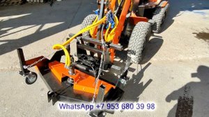 Газонокосилка на минитрактор или минипогрузчик. Без испытаний.