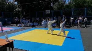 Моя первая аттестация на пояс. Желтый пояс . Тхэквондо  ITF. #тхэквондо#аттестация