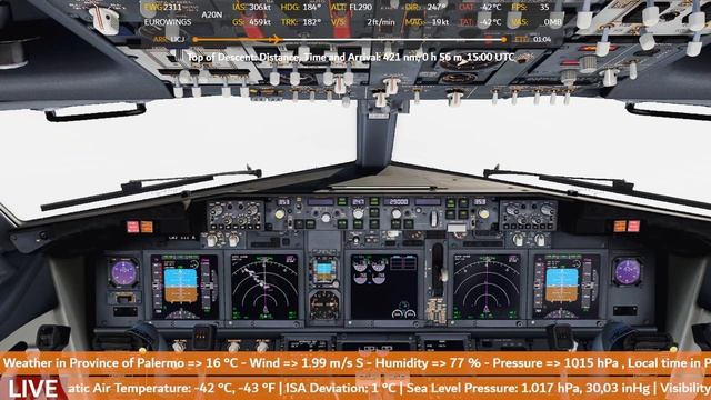 R.I.P STREAM | X-PLANE LIVE | B738 | STUTTGART [EDDS] - PALERMO [LICJ] - *FACEPALM* смотреть онлайн