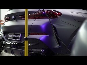 BMW Х6 - ПОЛНОСТЬЮ ОКЛЕИЛИ В МАТОВЫЙ ПОЛИУРЕТАН?