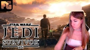 ОГРОМНАЯ МАШИНА ➤ Star Wars JEDI: Survivor ➤ Девушка стримит ◉ Прохождение 6