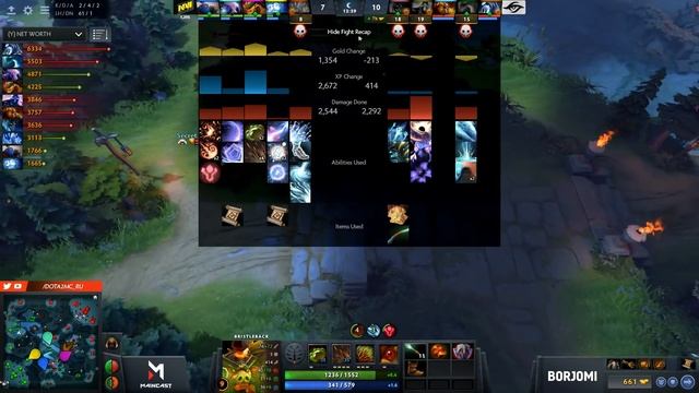 Team Secret vs Natus Vincere (карта 1), MC Autumn Brawl, Плей-офф