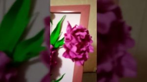 3Д картина из фоамирана ?Пионы ?подарки к 8 марта ?