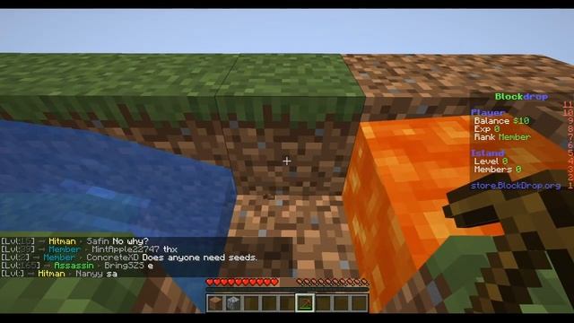 Minecraft Skyblock Minigame Cracked Server 1.14.4 смотреть онлайн