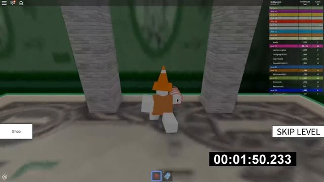 ROBLOX Speed Run 4 - 32 Levels (With Gravity Coils) in 3:38.933 смотреть онлайн