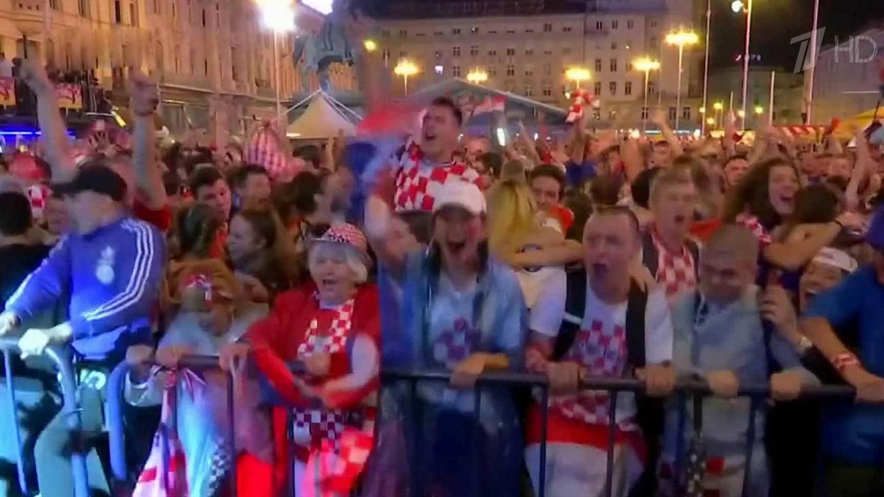 За звание чемпиона мира по футболу поборются сборные Франции и Хорватии