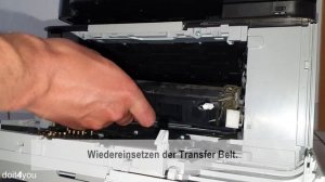 Samsung CLX-3305 / XpressC460 / … | Transfer Belt aus- und einbauen | DIY | How To | TUTORIAL
