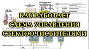 Как работает схема управления дворниками на УАЗ Патриот 2012 года? Ремонт, разбор схемы.
