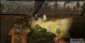 S.T.A.L.K.E.R.: Зов Припяти.Обследуем упавшие вертолеты Скат -2 и Скат -5