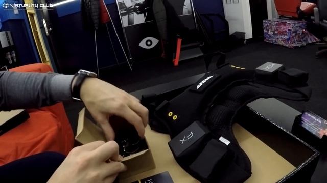 Обзор жилета с тактильной отдачей KOR-FX в Virtuality Club