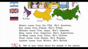 Английский язык Forward 4 класс 1 часть страница 6