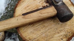 самодельный топор   колун под   Fiskars XXL 8 ID36