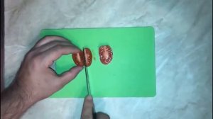 как резать помидор (how to chop a tomato)