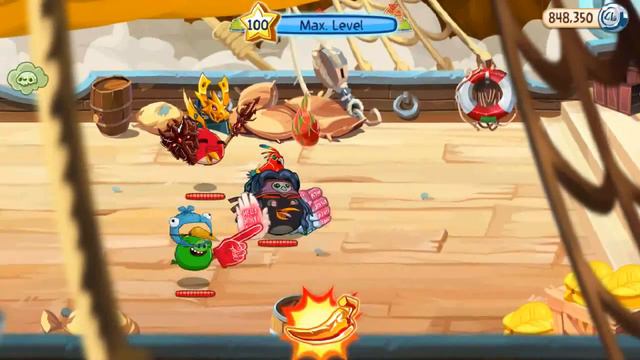 Angry Birds Epic Chronicle Cave: Cave 3 (Levels 1 - 10) Gameplay смотреть онлайн