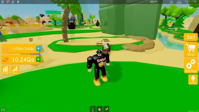 ПОМОГ СПАСТИ НУБИКА БОМЖА ОТ ЗЛЫХ КАЧКОВ! СИМУЛЯТОР КАЧКА РОБЛОКС Смайл Фредди против нубиков смотреть онлайн