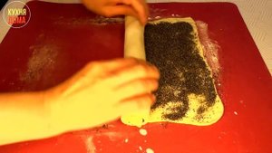 Сосиска в тесте к чаю из готового слоёного дрожжевого теста! Sausage in dough for tea from dough!