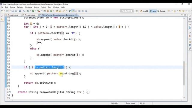 string format group separators in java смотреть онлайн