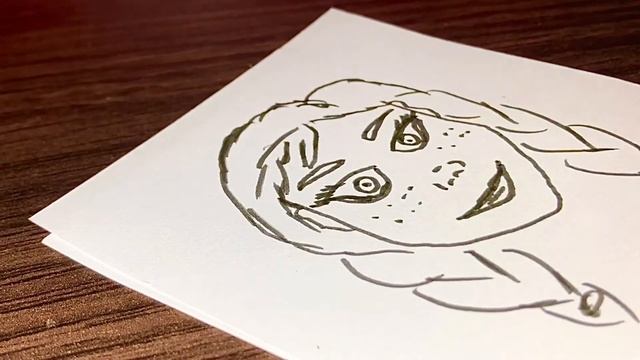 Как нарисовать АННУ / холодное сердце/Frozen/идея для рисования/просто рисуем смотреть онлайн