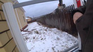 Стройка. Делаю забор. Забор из металлического штакетника.