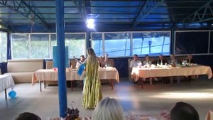 Восточный танец с крыльями(самоучка) г.Глазов Ресторан "Армения"