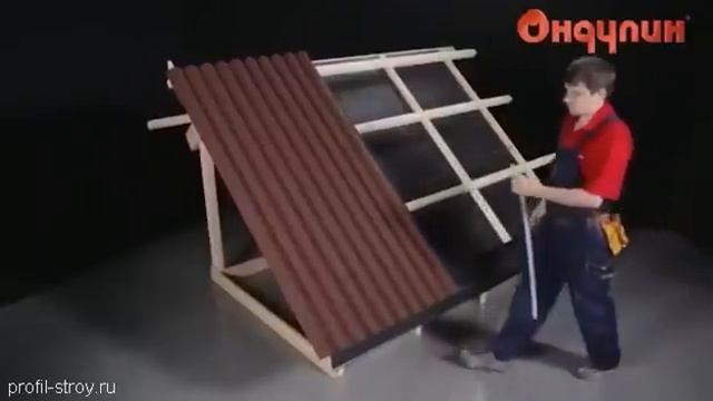 Монтаж Ондулина - видео инструкция смотреть онлайн